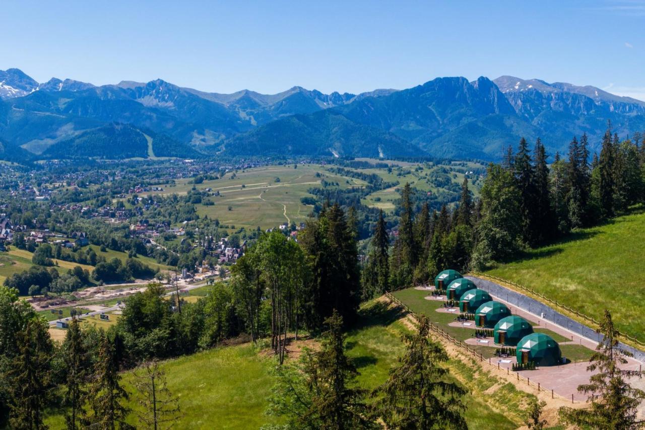 ホテル Peak Glamp & Jacuzzi ザコパネ エクステリア 写真