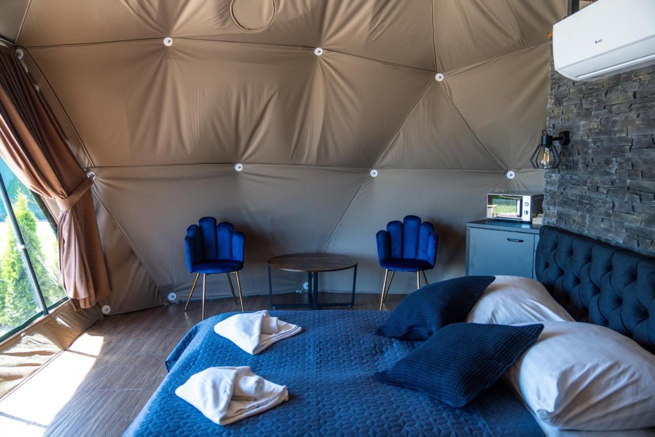 ホテル Peak Glamp & Jacuzzi ザコパネ エクステリア 写真